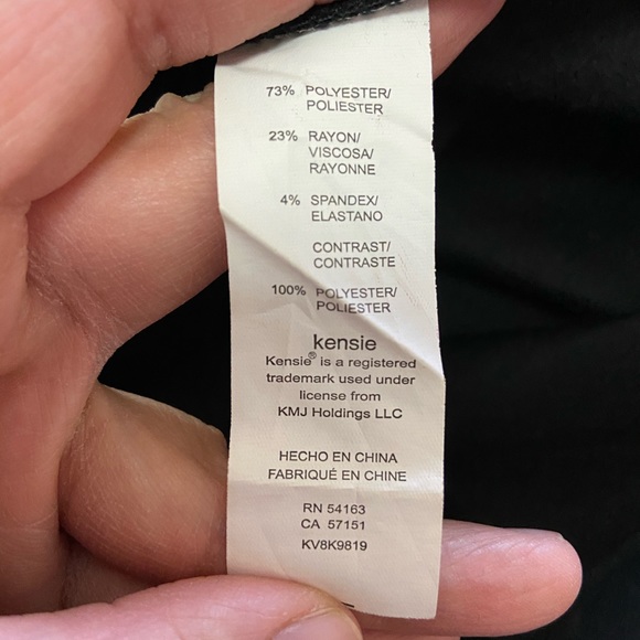 Large - Black Peplum Dress - Picture 4 of 4